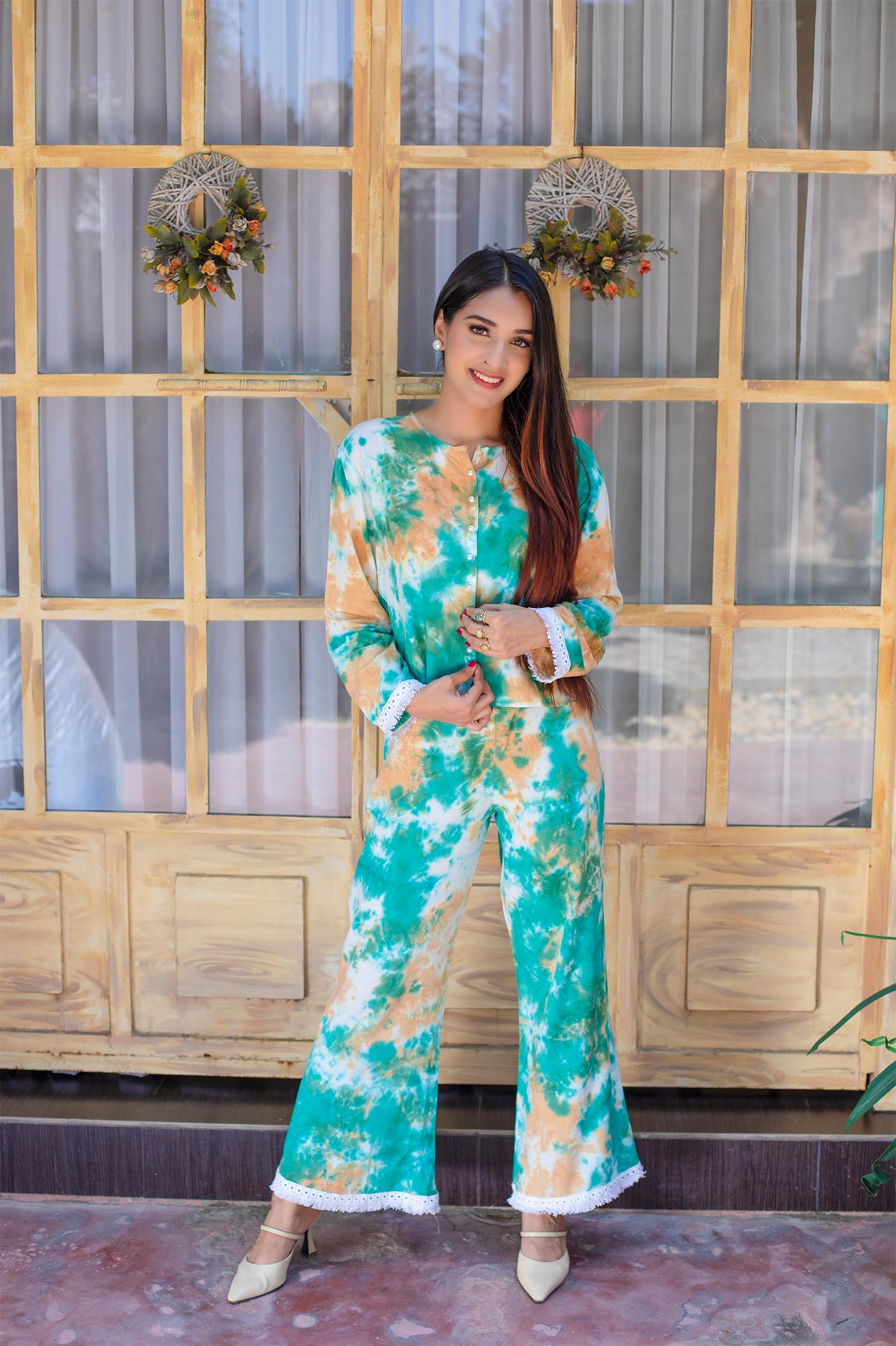 Sea Freen Co-ord Set