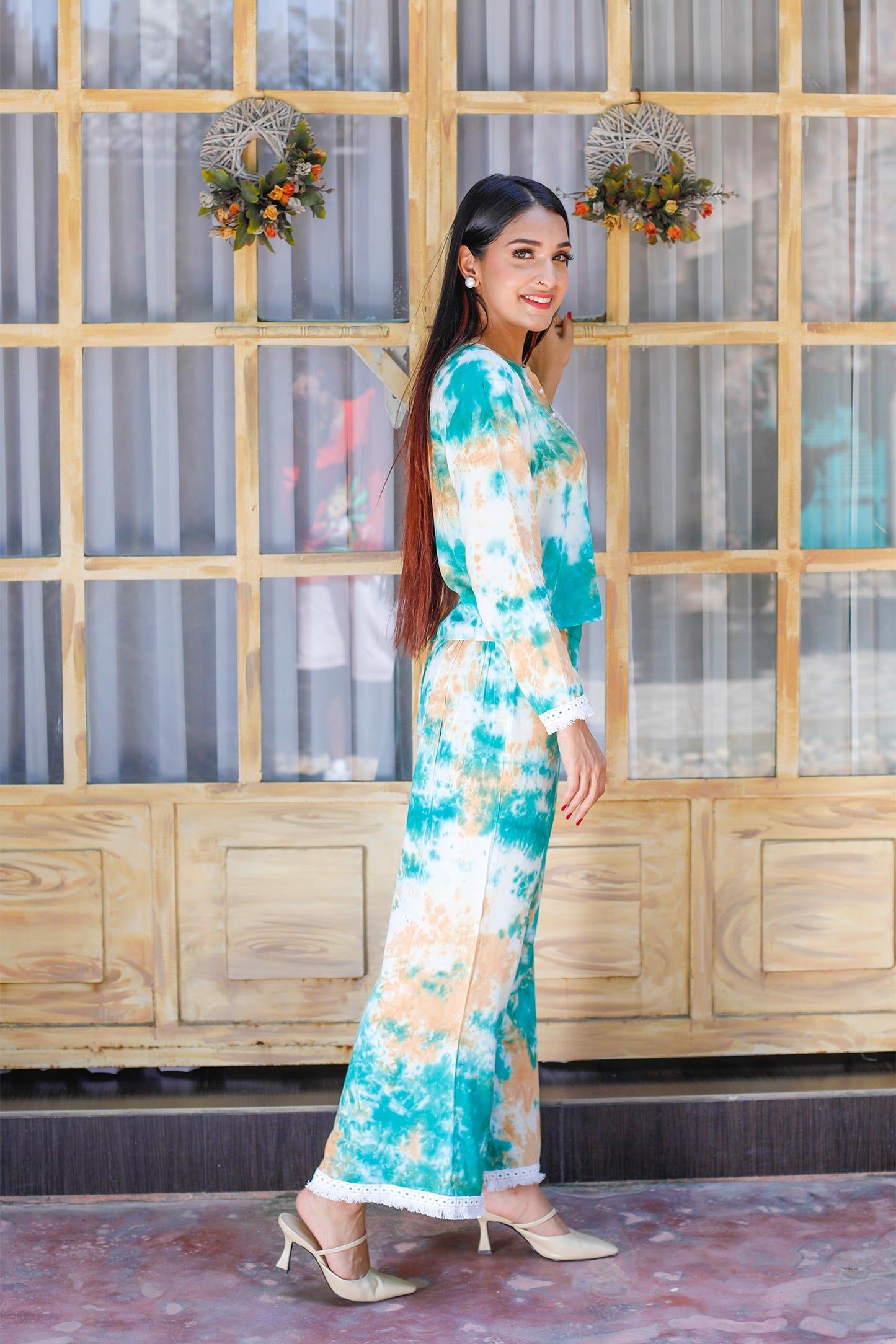 Sea Freen Co-ord Set
