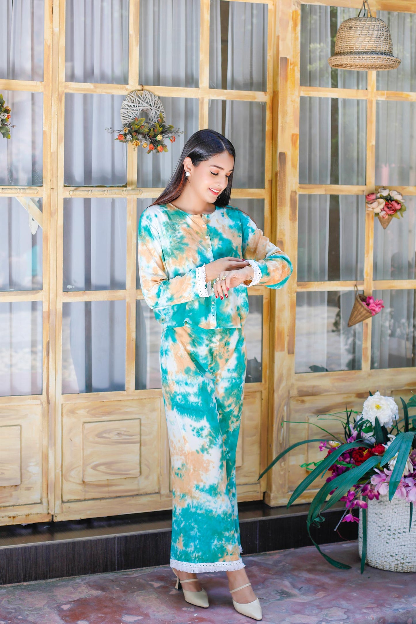 Sea Freen Co-ord Set