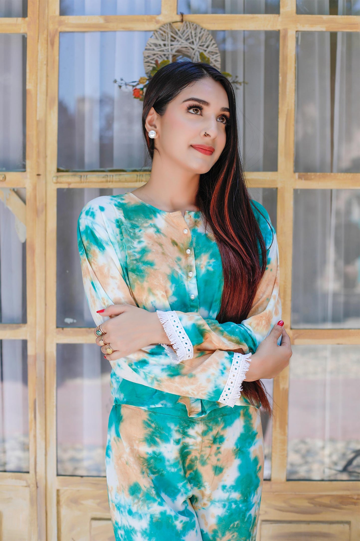 Sea Freen Co-ord Set